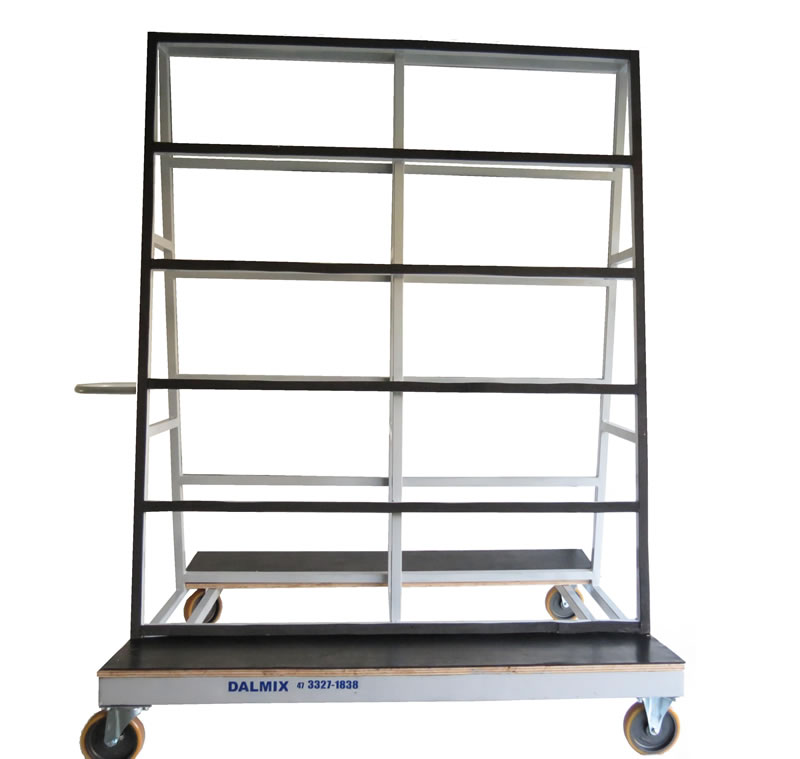 Carrinho para transporte de MDF